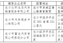 龙口市首批机动车尾气排放检测治理 维护(M)站名单公示!——龙口网