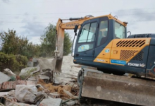 龙口黄山馆镇一处1000㎡养殖大棚被拆除——龙口网