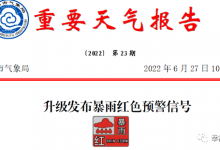 龙口暴雨升级红色预警！全市在建工程项目停工、未来一周降雨不停……——龙口网